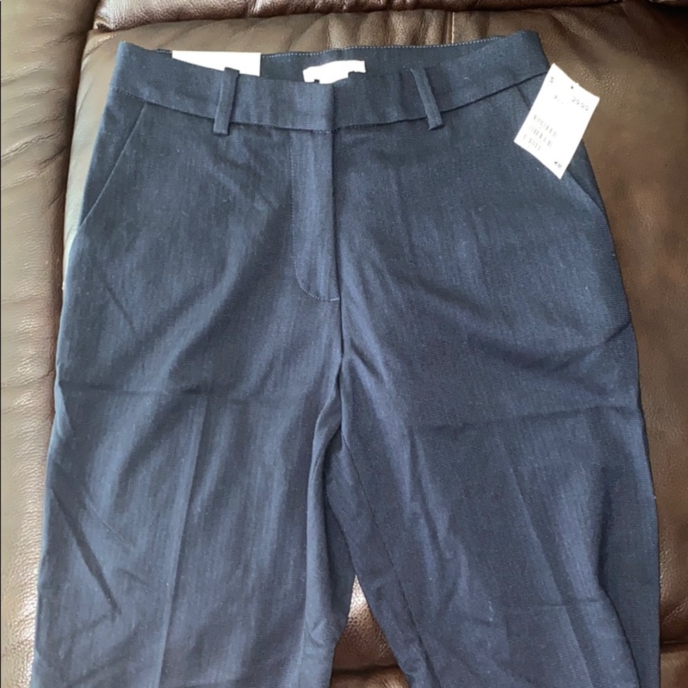 Navy blue slacks
